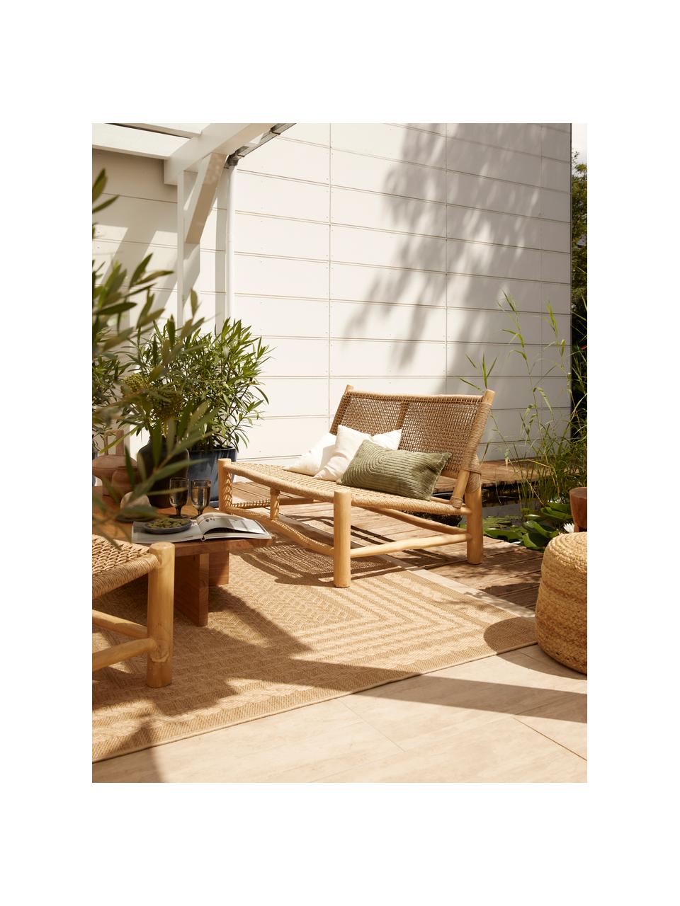 In- & Outdoor-Teppich Limonero in Jute-Optik, 100 % Polypropylen, Beige, B 80 x L 150 cm (Größe XS)