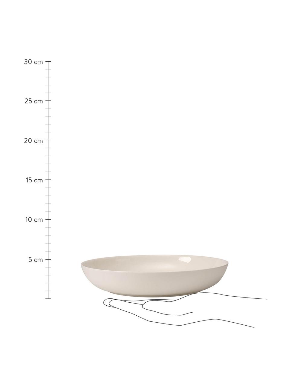 Saladeschaal For Me van porselein, Porselein, Wit, Ø 19 x H 5 cm