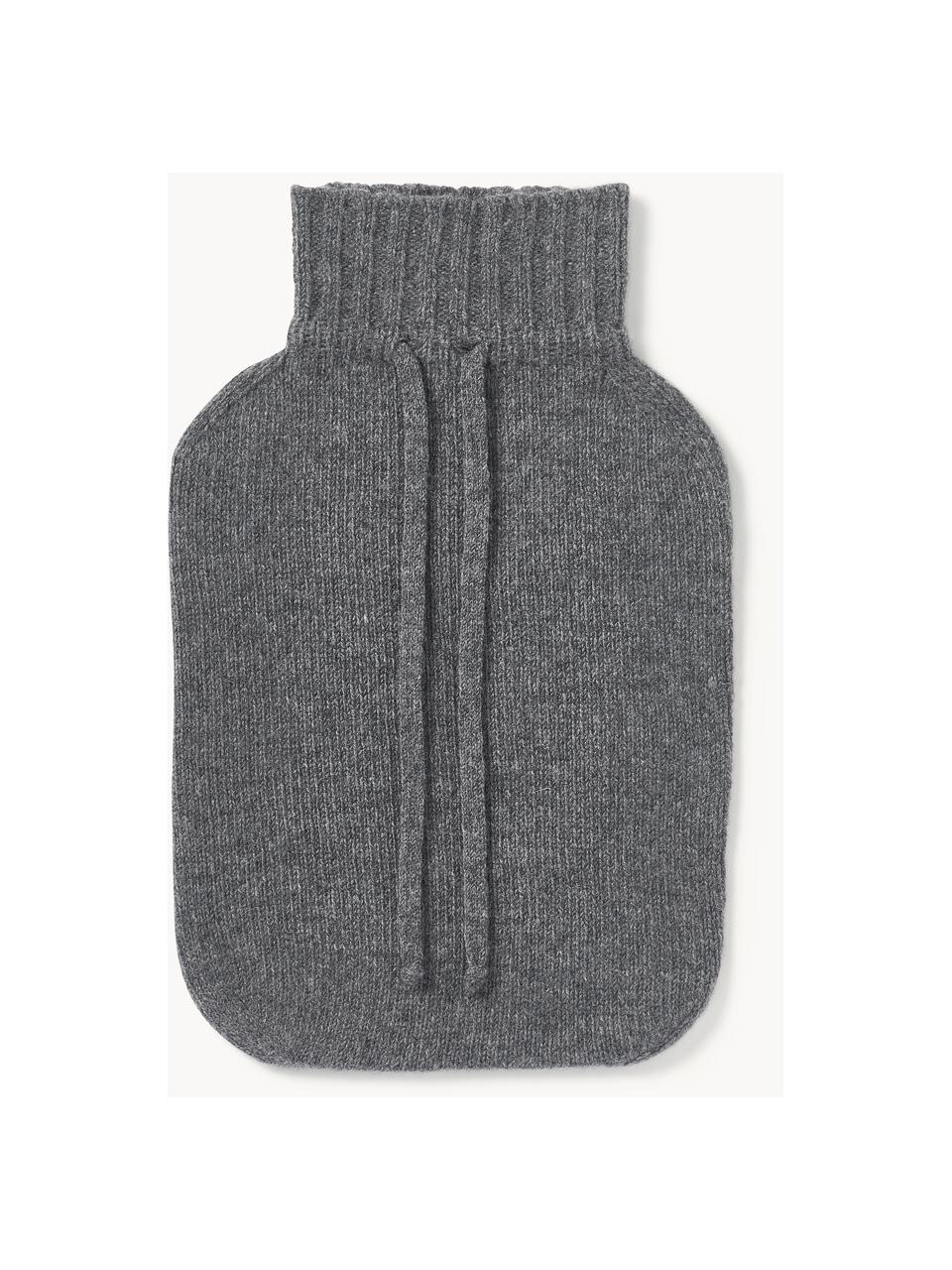 Ohřívací láhev Cashmere, Tmavě šedá, Š 19 cm, D 30 cm