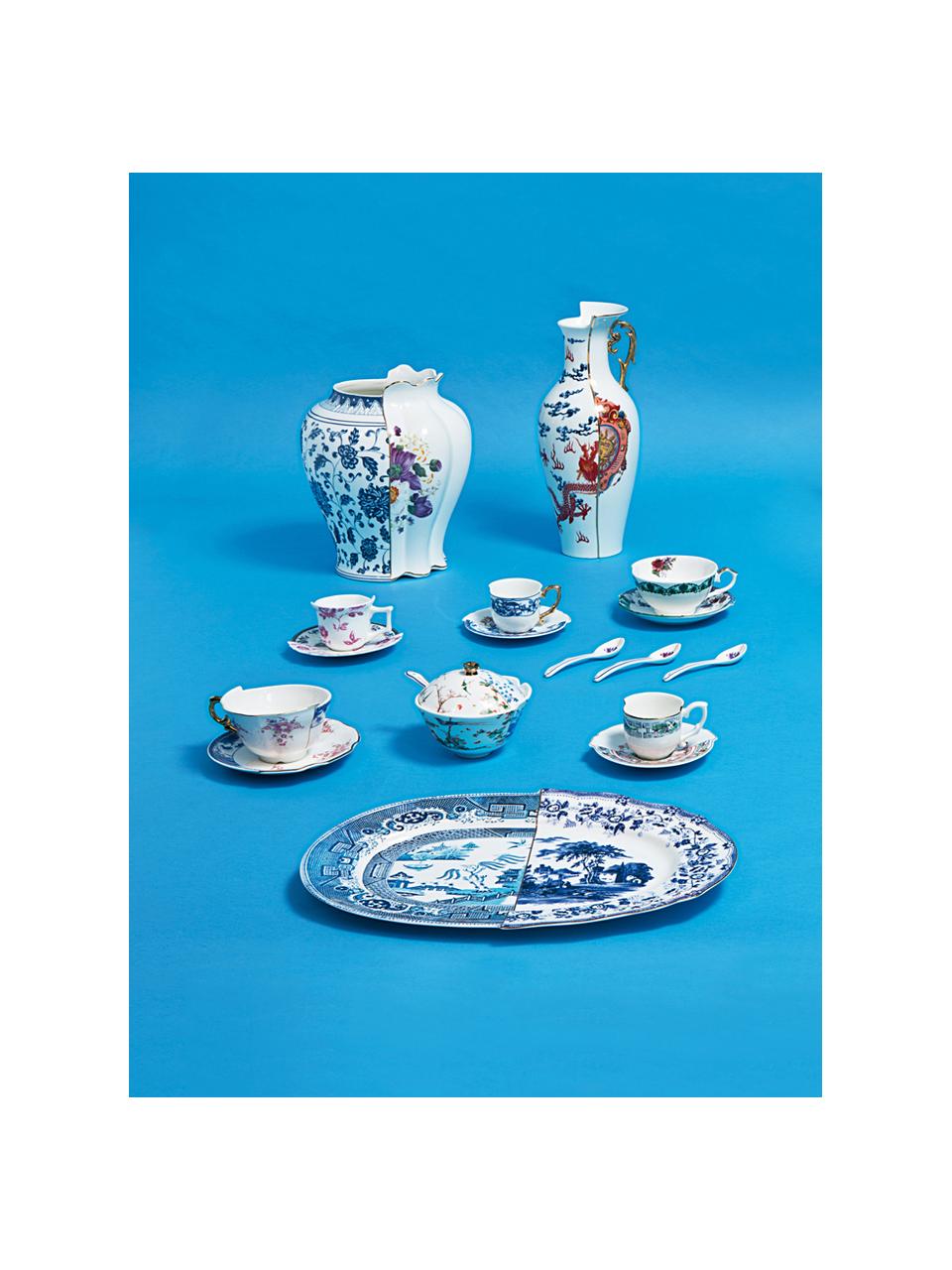Handgemaakte theepot Hybrid, 800 ml, Beenderporselein, Meerkleurig, 800 ml