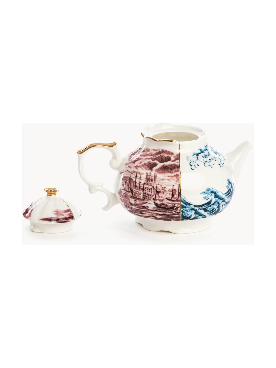 Teiera fatta a mano Hybrid, Porcellana cinese, Multicolore, 800 ml