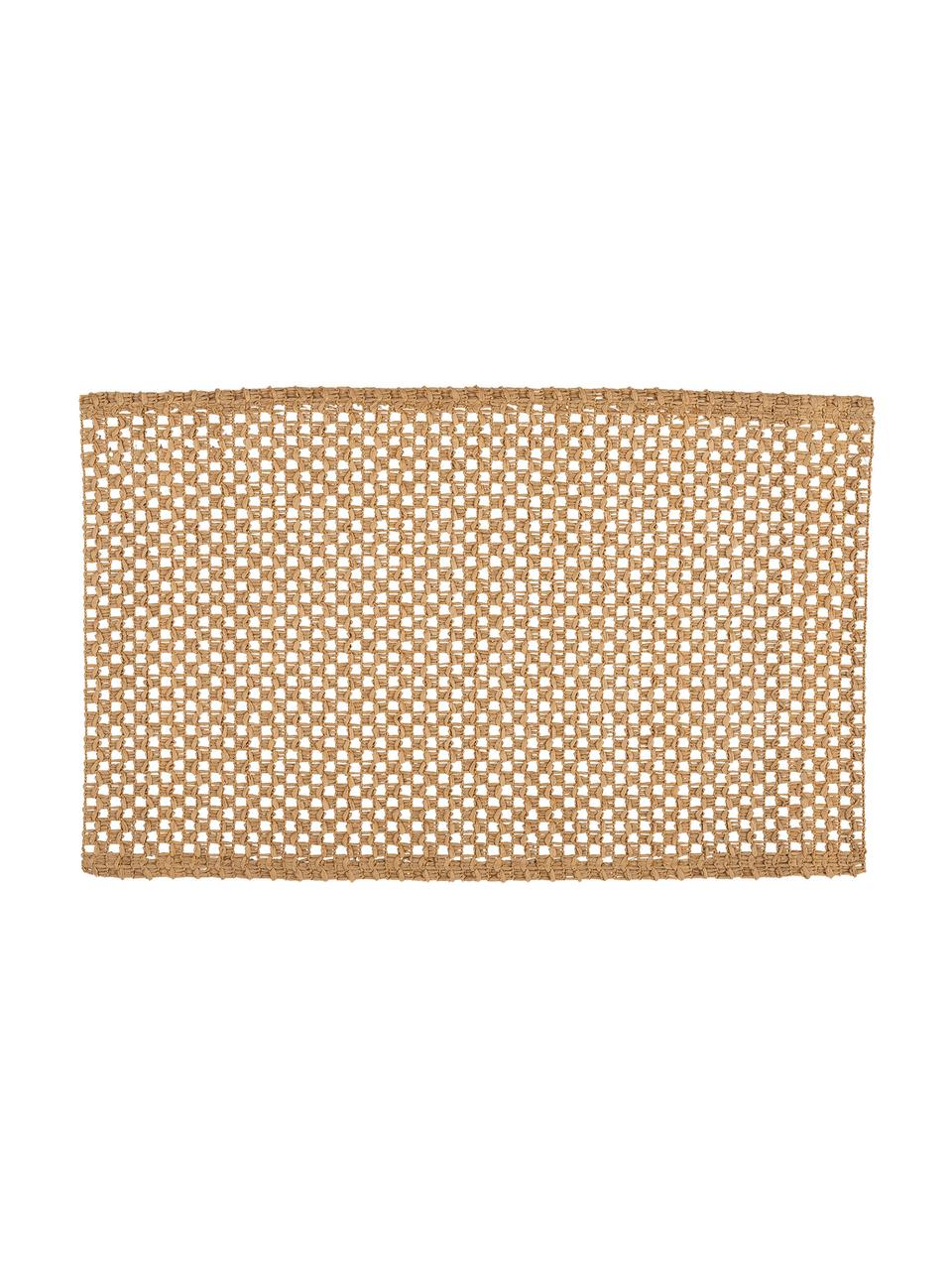 Manteles individuales de papel Tressine, 2 uds., Papel, Beige, An 30 x L 45 cm
