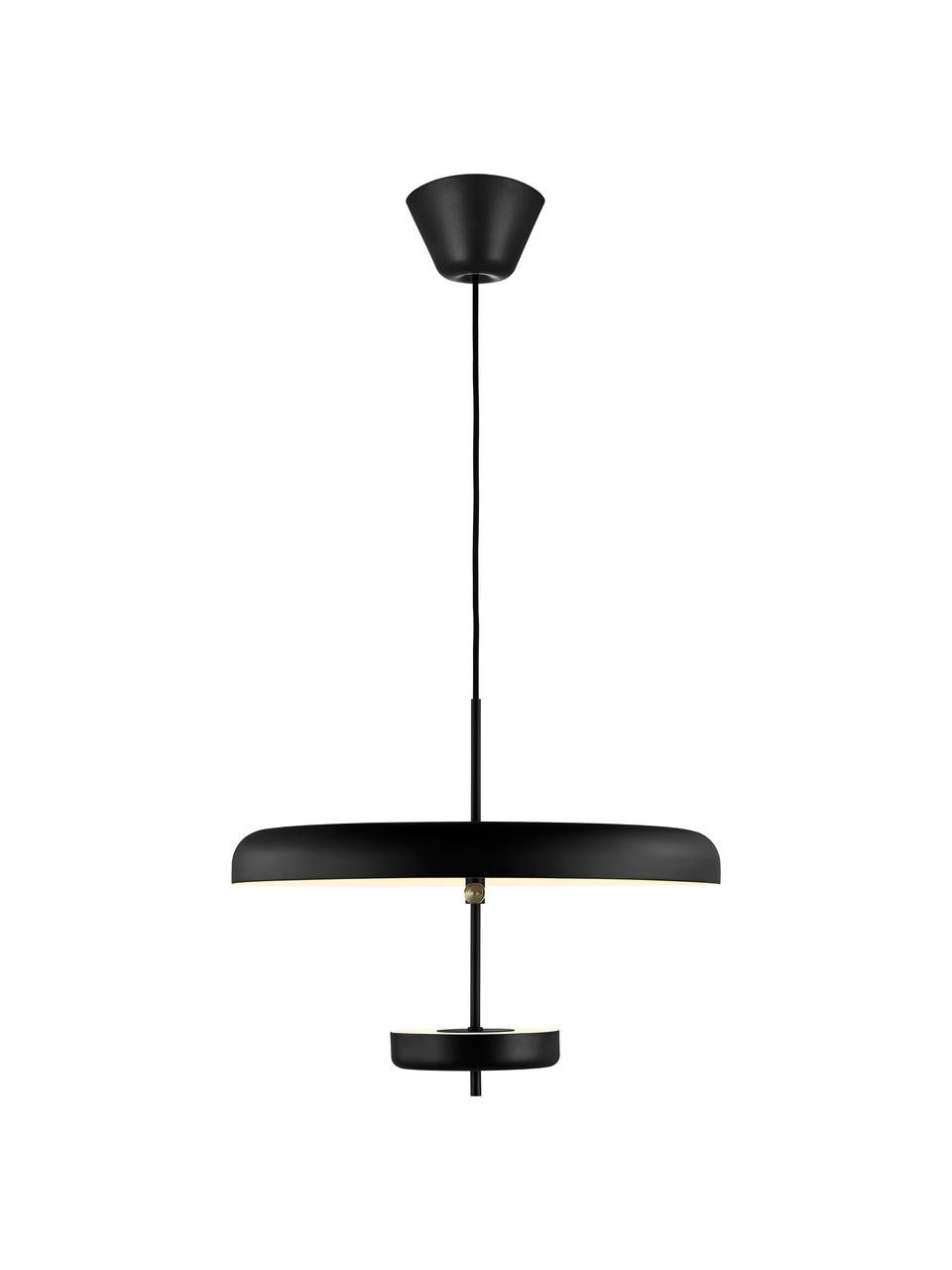 Suspension moderne noire Mobile, Noir, Ø 45 x haut. 37 cm