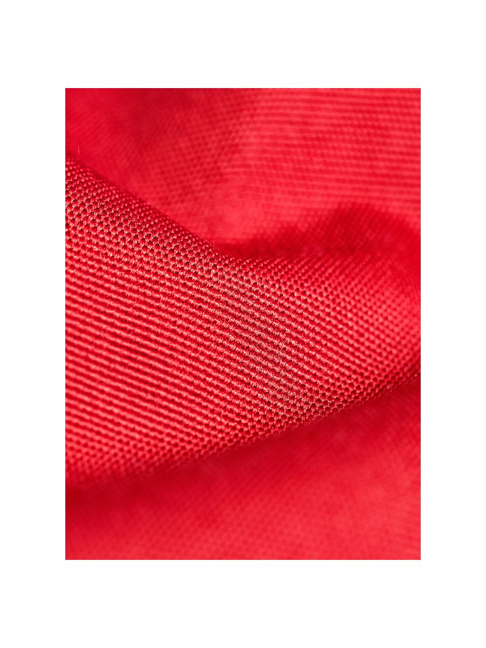 Grote zitzak Meadow, Bekleding: polyester, polyurethaan g, Rood, B 130 x H 160 cm