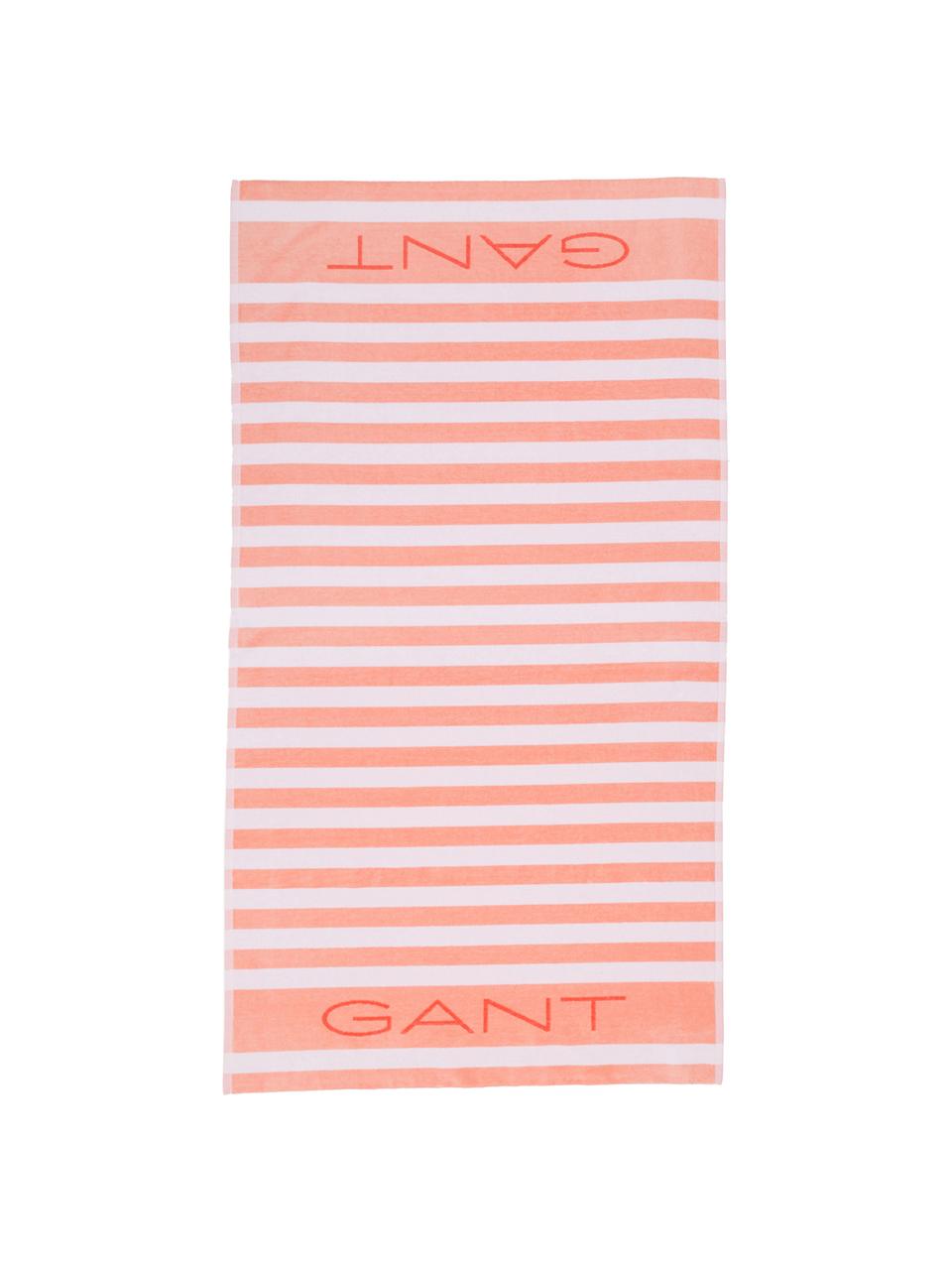 Serviette de plage Rugby, Couleur pêche