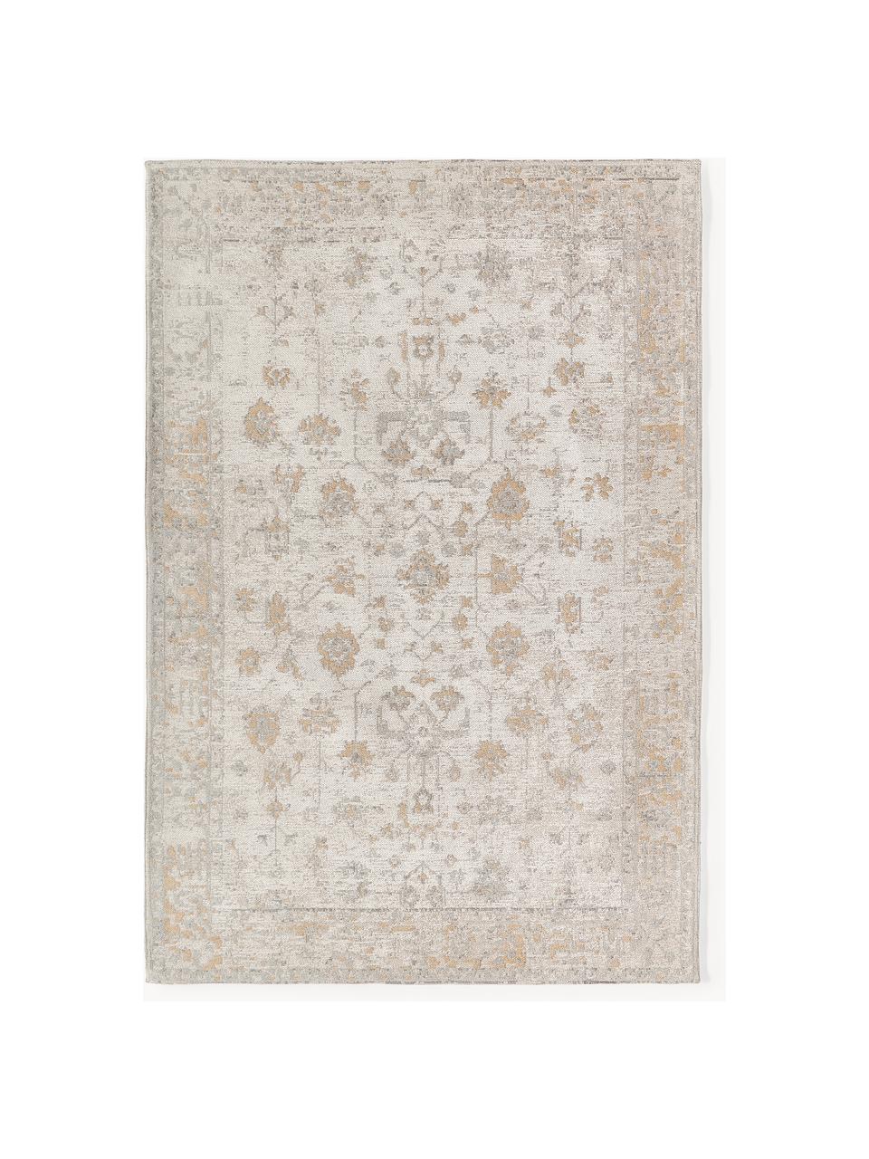 Handgewebter Chenilleteppich Loire, Flor: 100 % Polyester, GRS-zert, Beigetöne, B 200 x L 300 cm (Größe L)