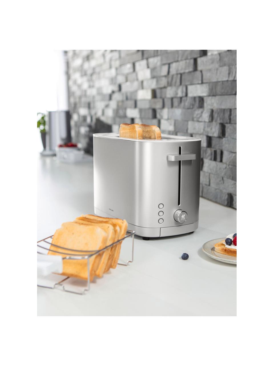 Toaster Enfinigy, Stahl, Silberfarben, matt, B 29 x T 17 cm