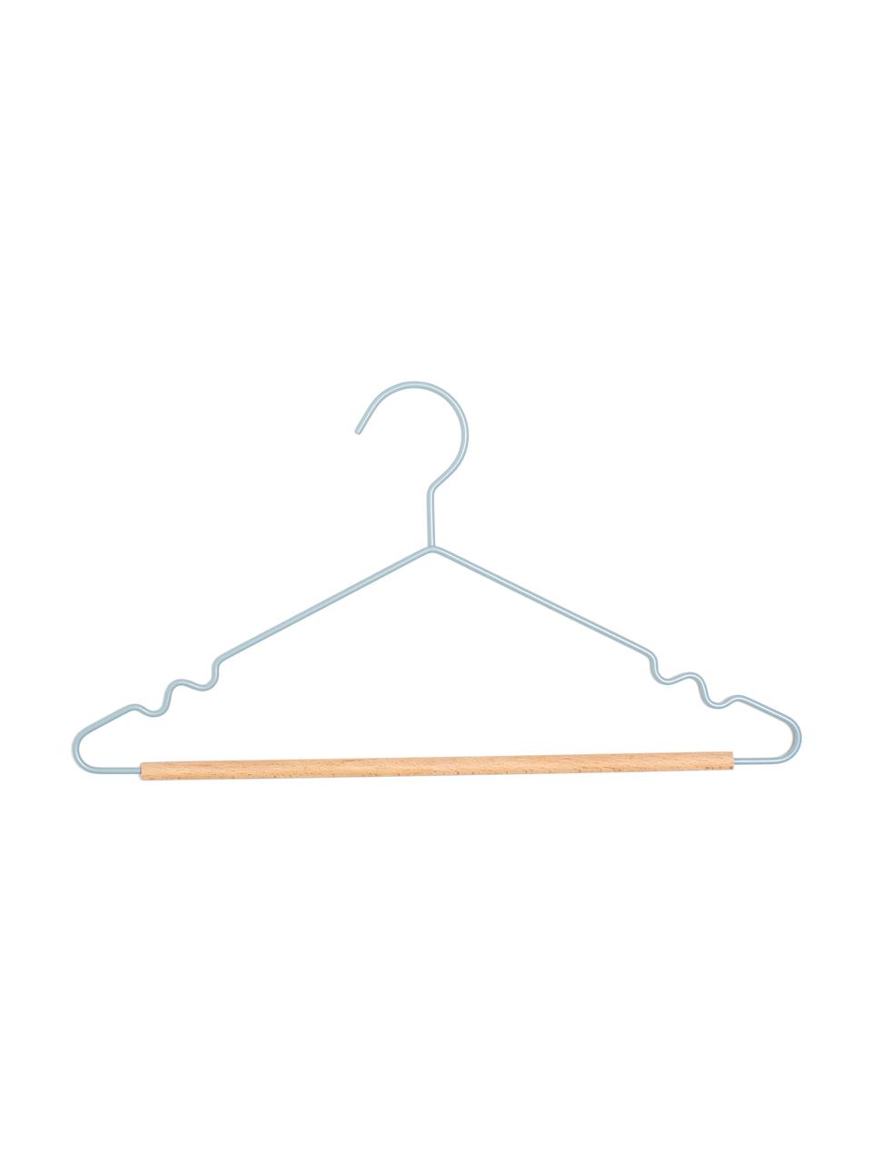 Ramínka Adult Top, 10 ks, Dřevo, ocel s práškovým nástřikem, Světle modrá, Š 39 cm, V 20 cm