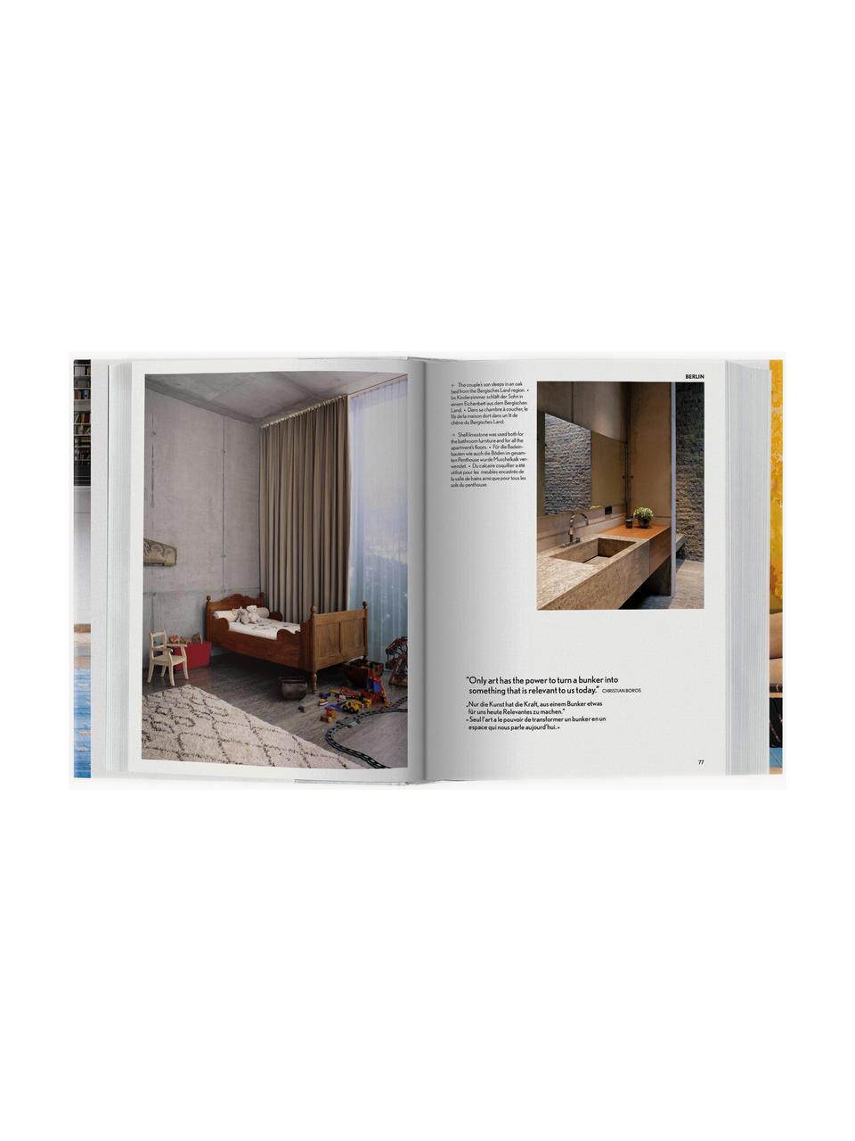 Bildband 100 Interiors around the World, Papier, Hardcover, 100 Interiors around the World, B 14 x H 20 cm