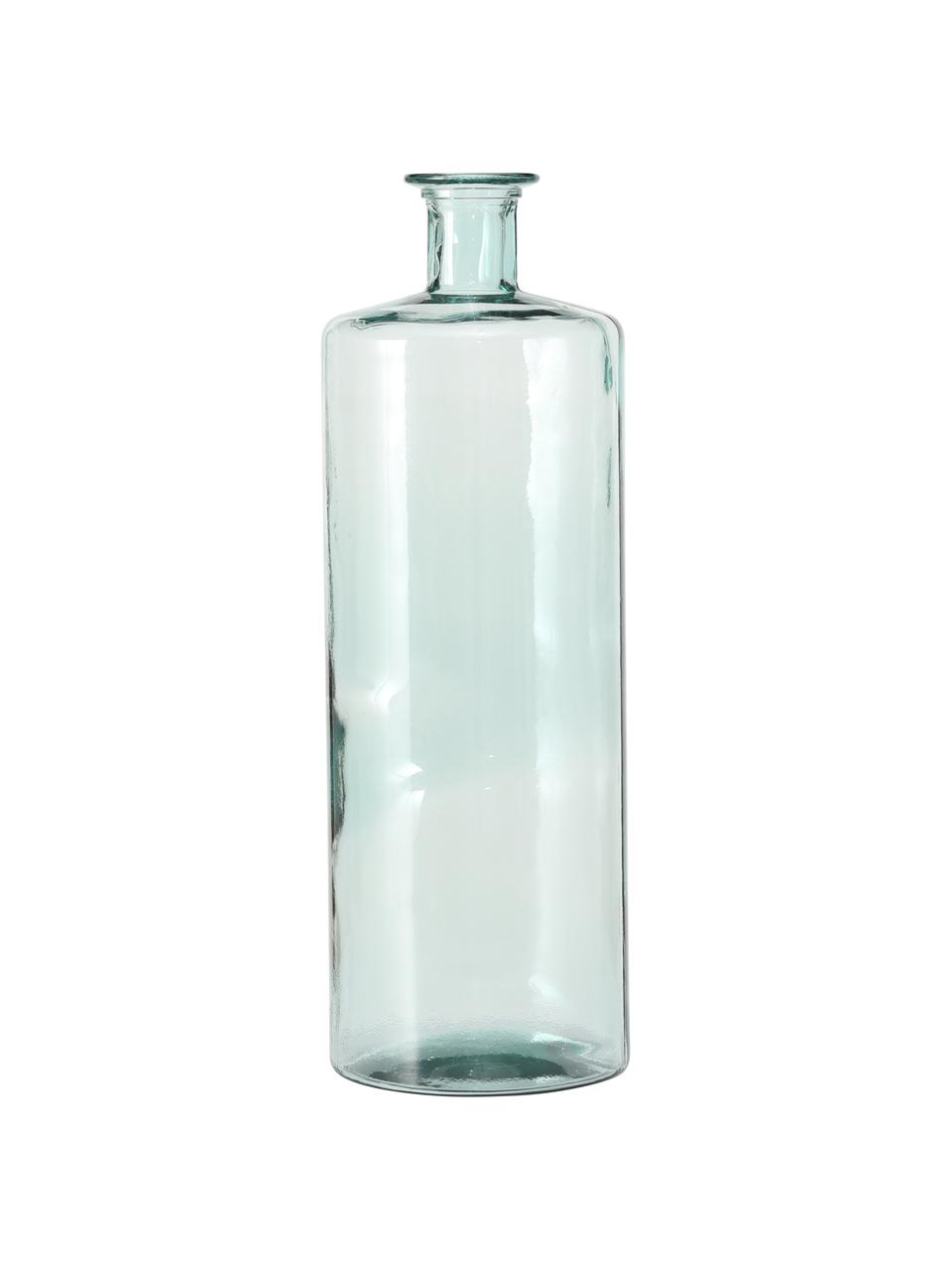 Podlahová váza ze skla Pavlo, Sklo, Zelená, transparentní, Ø 25 cm, V 75 cm