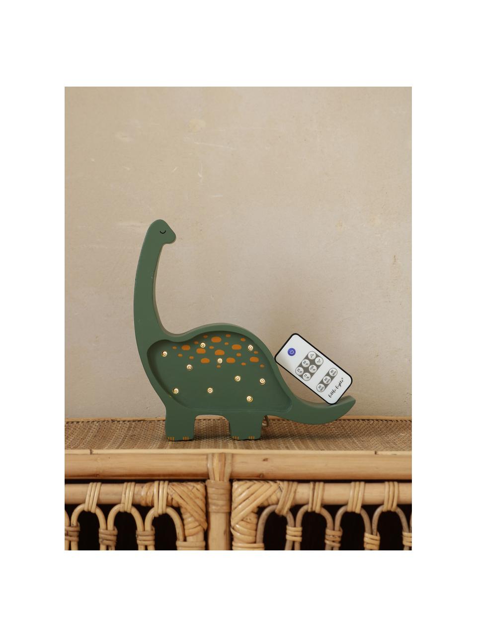 Veilleuse LED faite main avec minuterie et télécommande Diplodocus, intensité lumineuse variable, Bois de pin, laqué

Ce produit est fabriqué à partir de bois certifié FSC® issu d'une exploitation durable, Vert foncé, jaune moutarde, larg. 24 x haut. 22 cm