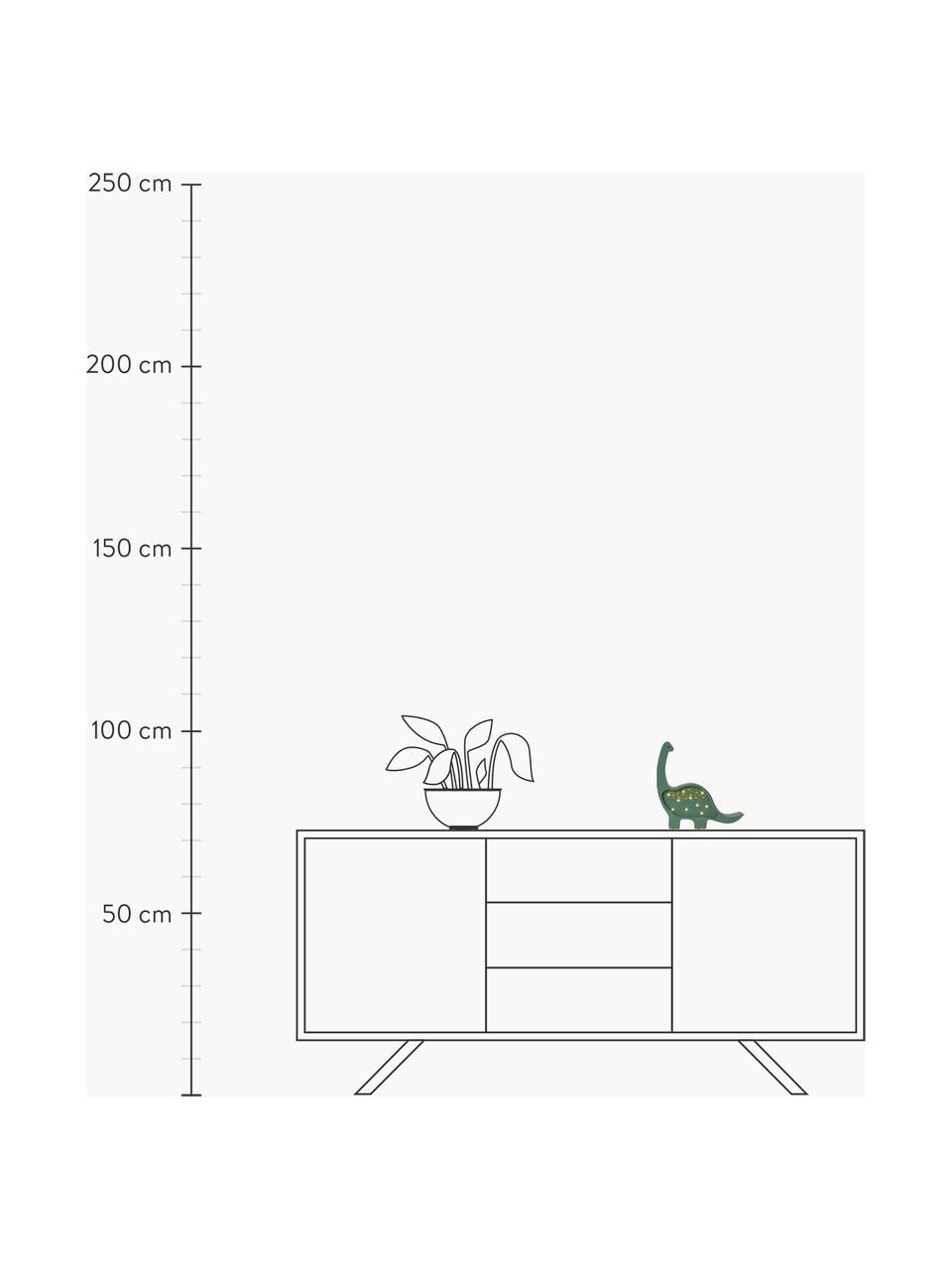 Handgefertigte LED-Kinderzimmerlampe Diplodocus Mini mit Timerfunktion und Fernbedienung, dimmbar, Kiefernholz, lackiert

Dieses Produkt wird aus nachhaltig gewonnenem, FSC®-zertifiziertem Holz gefertigt., Dunkelgrün, Senfgelb, B 24 x H 22 cm