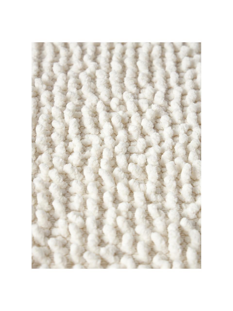 Baumwoll-Bodenkissen Indi, Bezug: 100 % Baumwolle, Off White, B 70 x H 20 cm