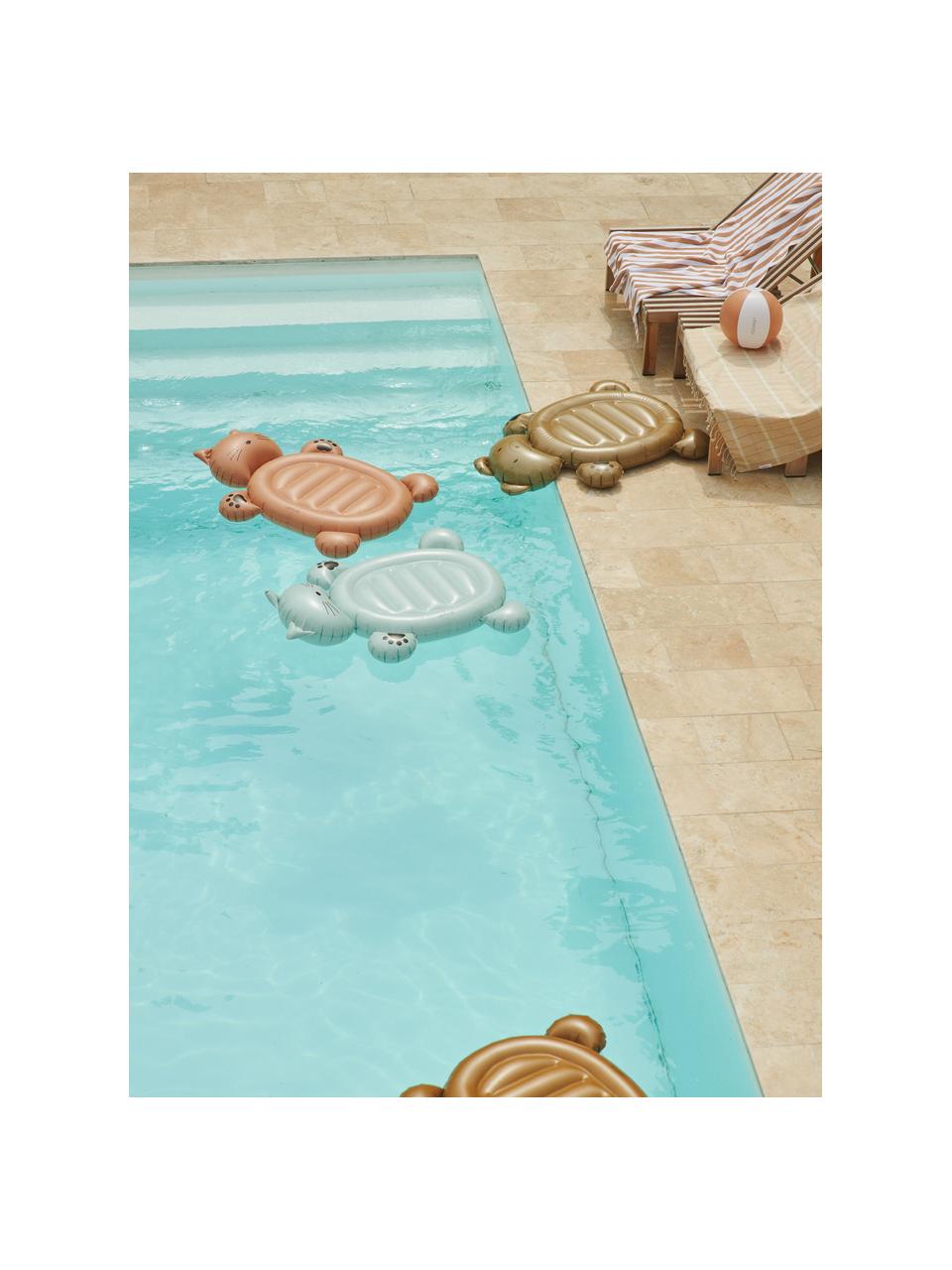 Schwimmtier Cody, 100% Kunststoff (PVC), Türkis, Schwarz, B 134 x T 98 cm