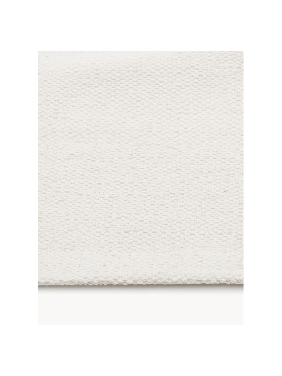 Jednofarebný ručne tkaný bavlnený behúň Agneta, 100 % bavlna

Materiál použitý v tomto výrobku bol testovaný na škodlivé látky a certifikovaný podľa STANDARD 100 by OEKO-TEX®, HOHENSTEIN HTTI, 21.HIN.90042., Krémovobiela, Š 70 x D 250 cm