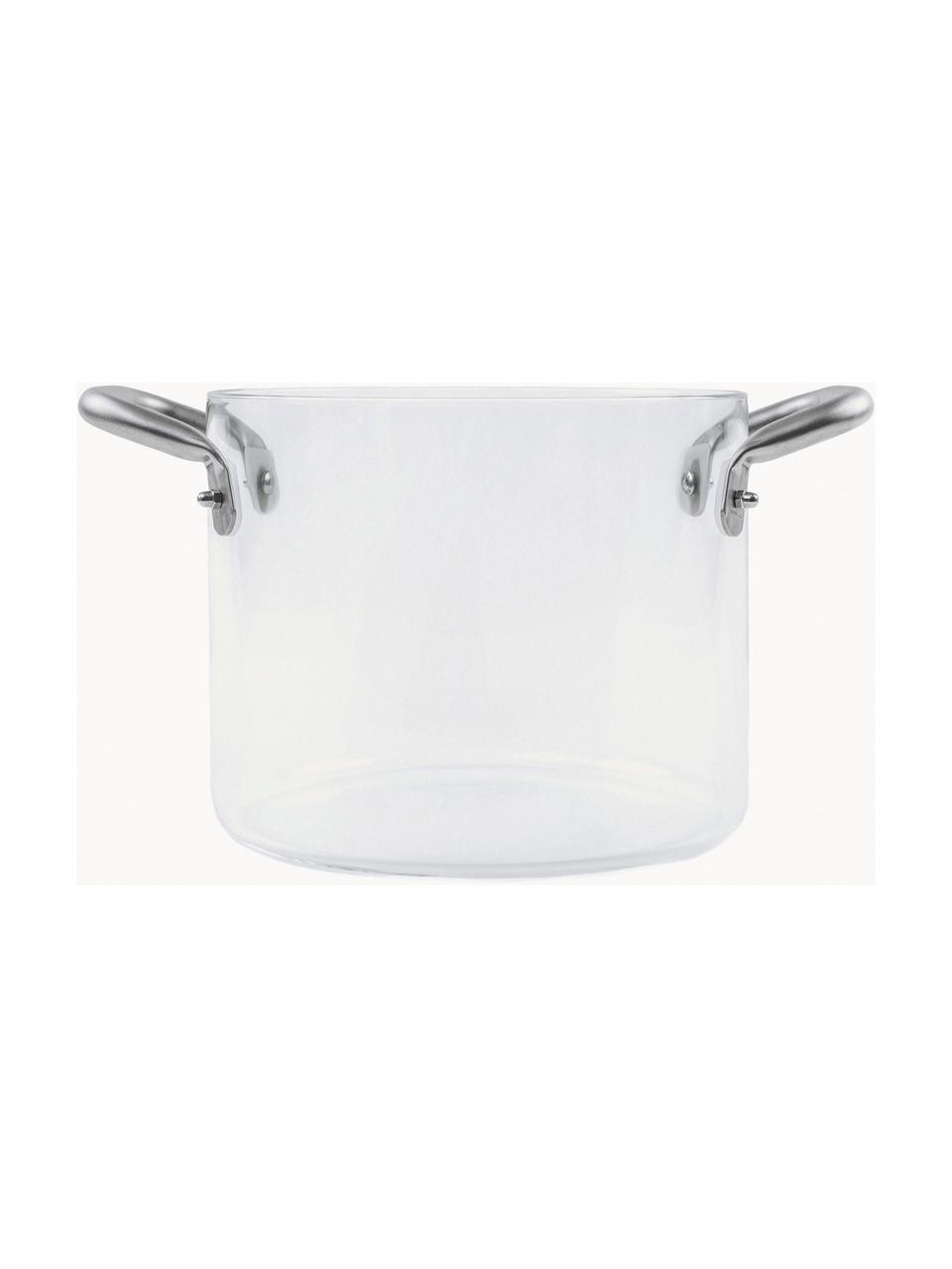 Kookpan Clear, Handvatten: edelstaal, Transparant, Ø 24 cm x H 20 cm, 9,5 L