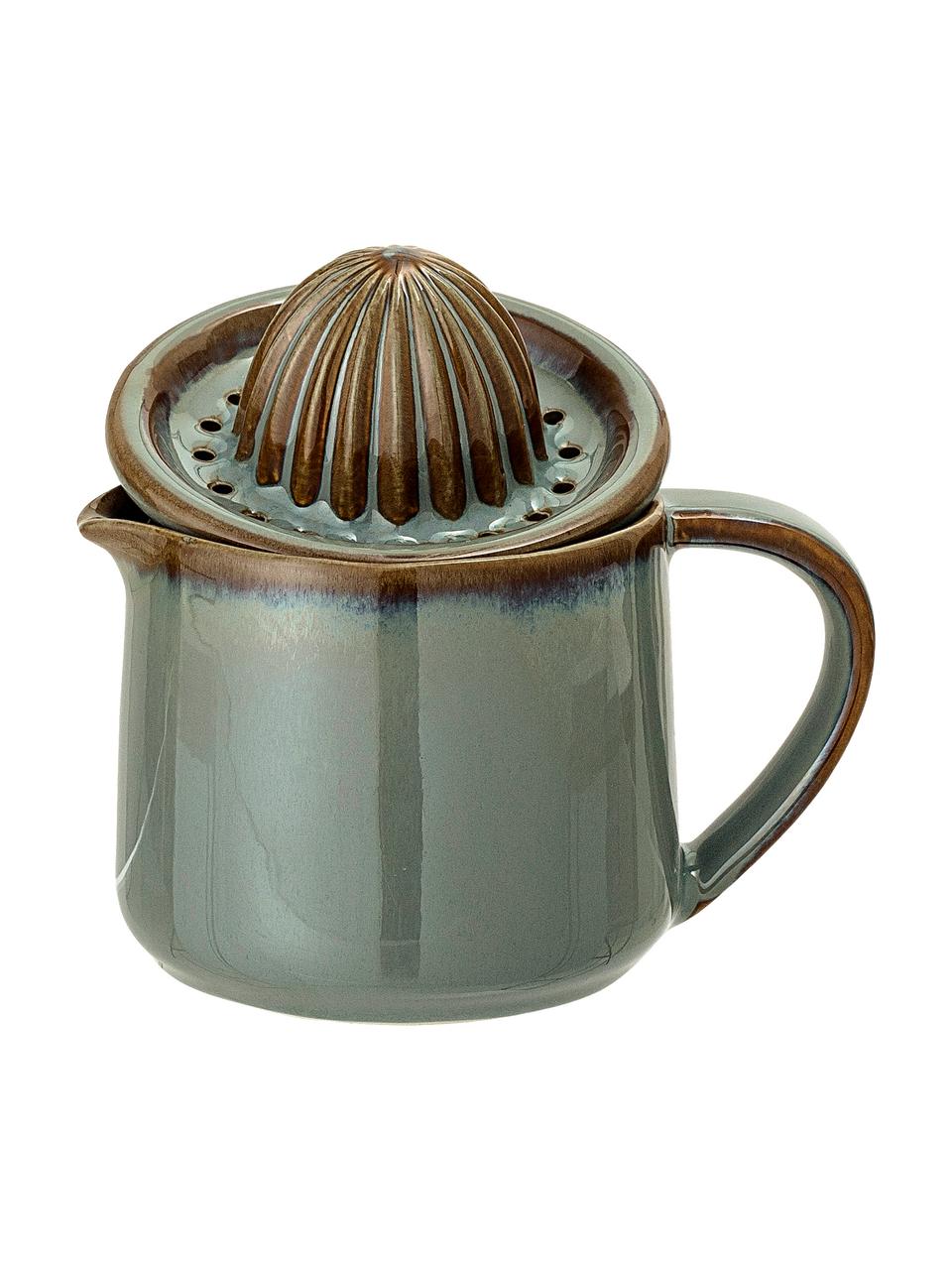 Wyciskarka do cytrusów z dzbankiem Pixie, Kamionka, Odcienie zielonego, odcienie brązowego, Ø 11 x W 13 cm