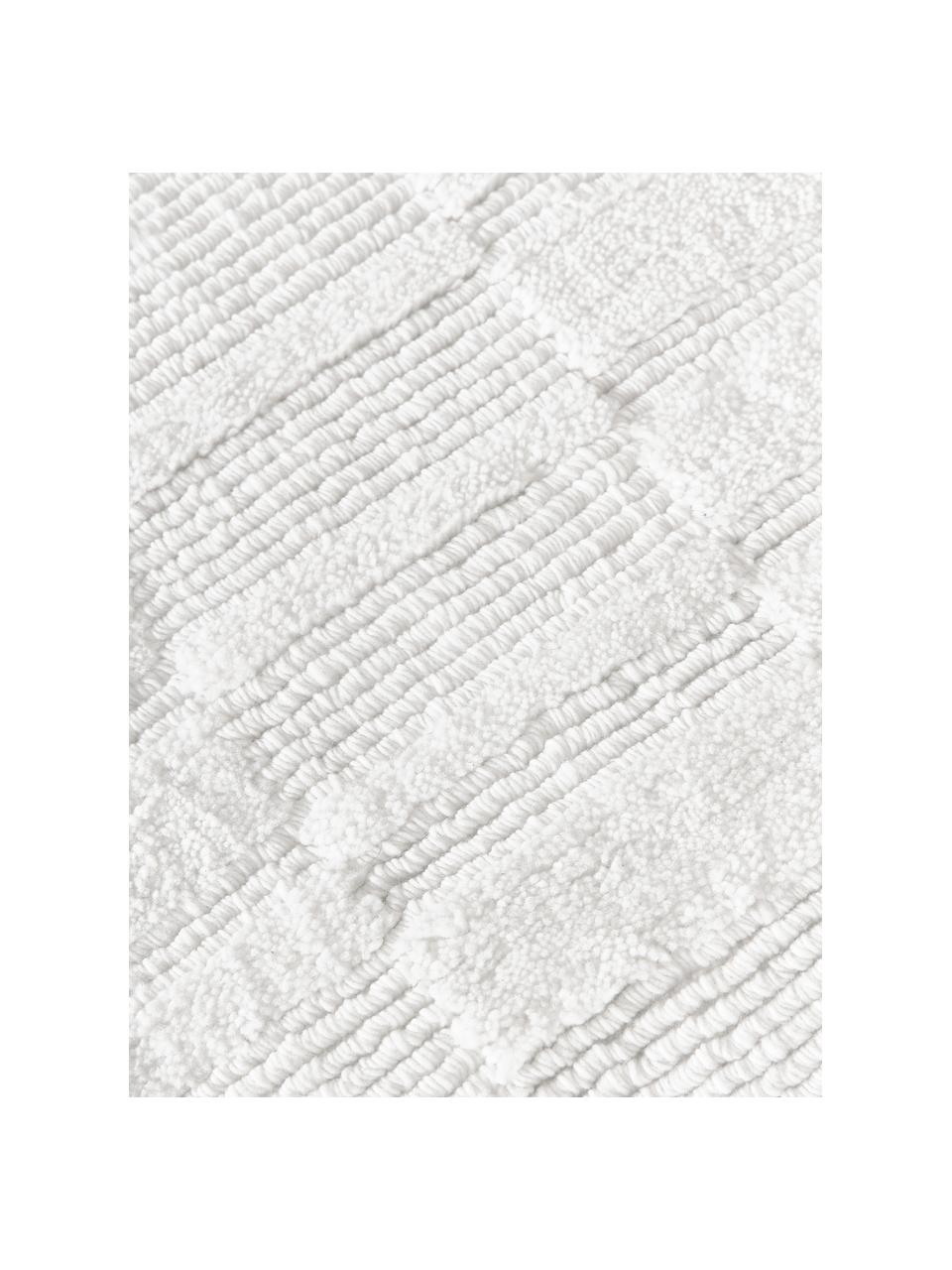 Dywan Kelsie, 100% poliester z certyfikatem GRS, Biały, S 80 x D 150 cm (Rozmiar XS)