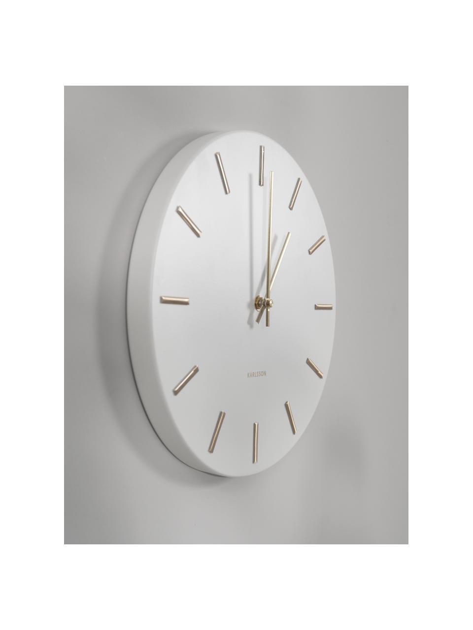 Orologio da parete bianco in quarzo 30 cm