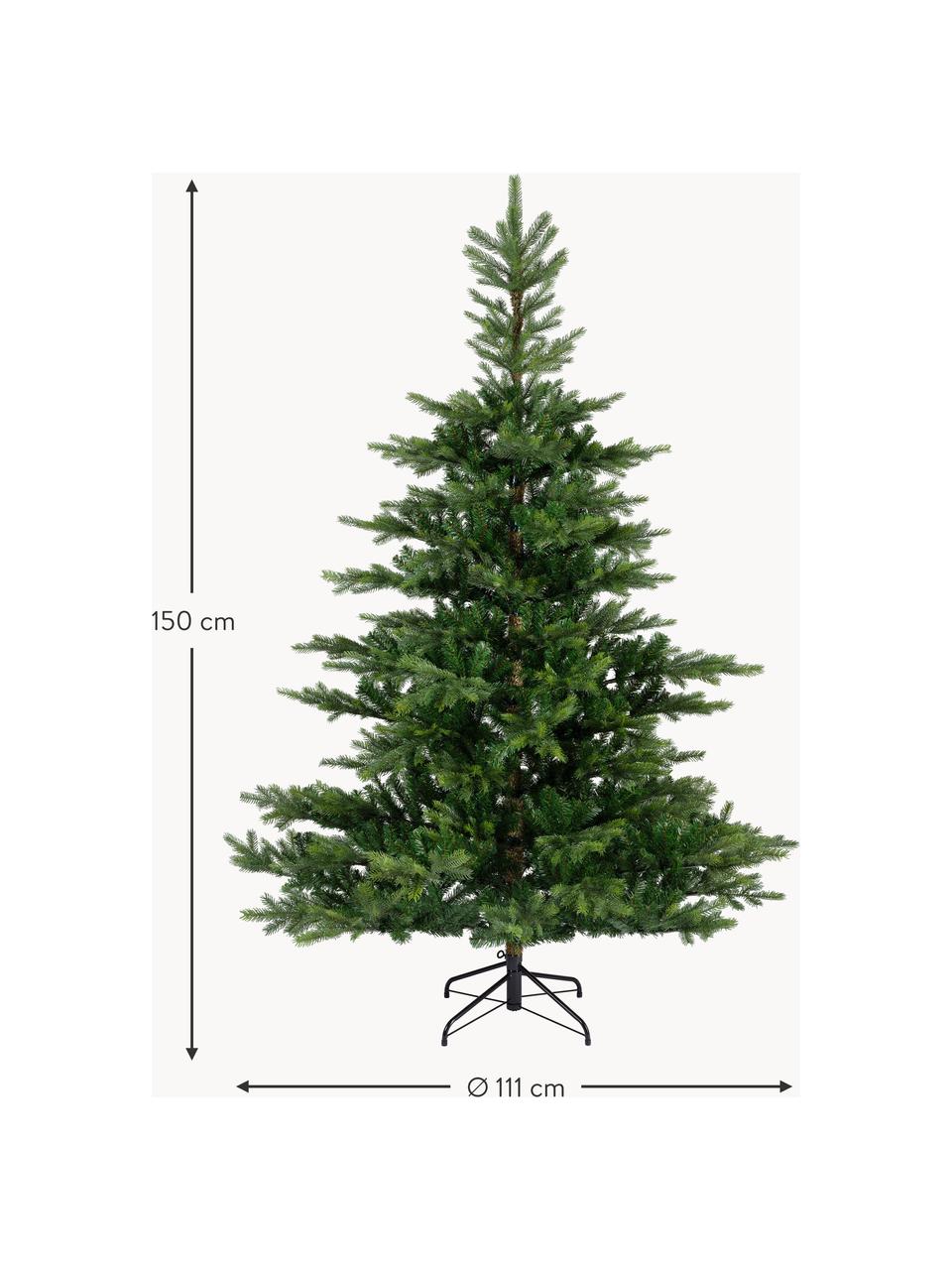 Künstlicher Weihnachtsbaum Grandis, verschiedene Größen, Dunkelgrün, Ø 111 x H 150 cm