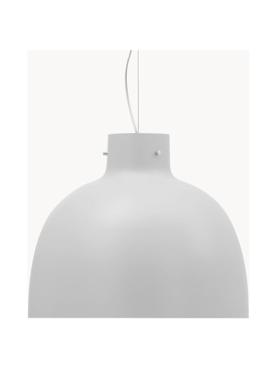 Grote hanglamp Bellissima, Kunststof, Wit, Ø 50 x H 41 cm