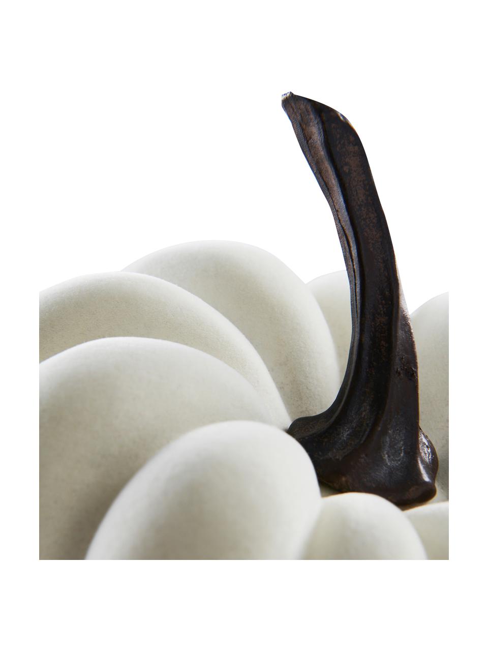 Dynia dekoracyjna Pepo, Poliresing, Biały, czarny, Ø 17 x W 13 cm