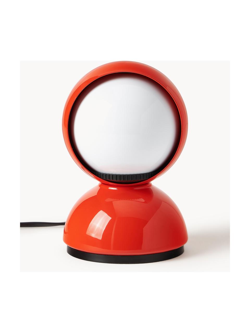 Malá stolní lampa Eclisse, Oranžová, Ø 12 cm, V 18 cm