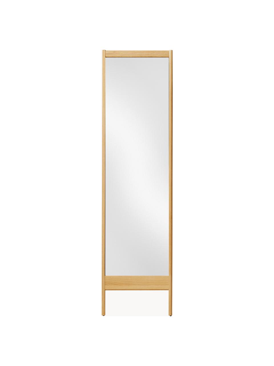 Anlehnspiegel A Line, Rahmen: Eichenholz, Spiegelfläche: Spiegelglas, Eichenholz, B 72 x H 195 cm