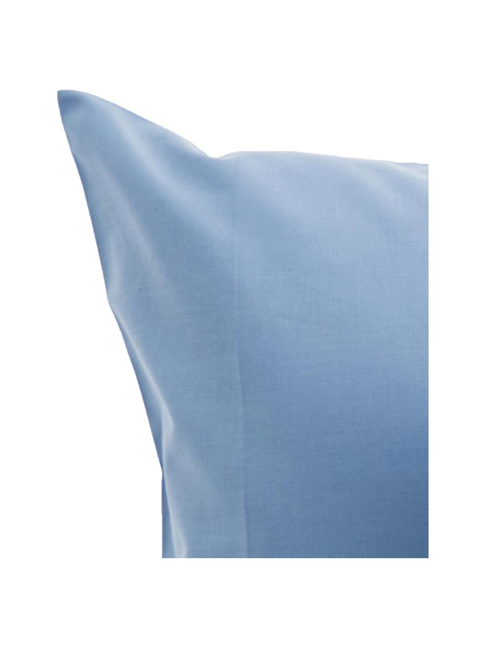 Ropa de cama de renforcé Lenare, Azul claro, Cama 90 cm (150 x 290 cm)