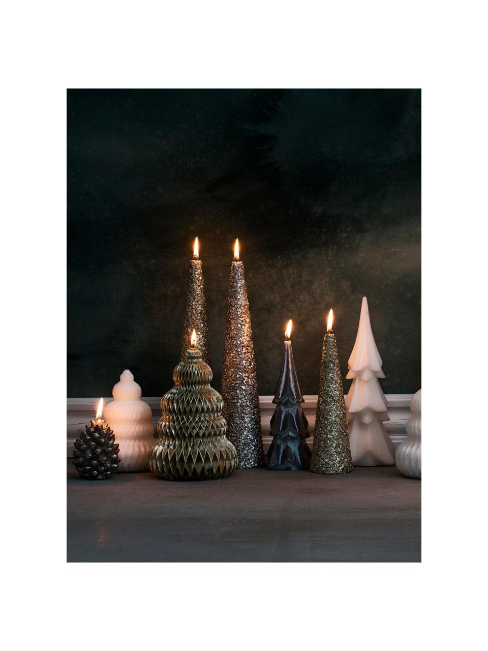 Dekorativní svíčka Gliteria, Stříbrná