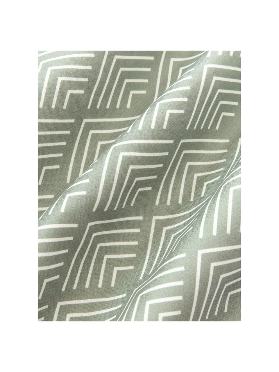 Housse de coussin 40x40 avec motif graphique Milano, 100 % polyacrylique

Le matériau est certifié STANDARD 100 OEKO-TEX®, 2016OKO494, AITEX, Vert olive, larg. 40 x long. 40 cm