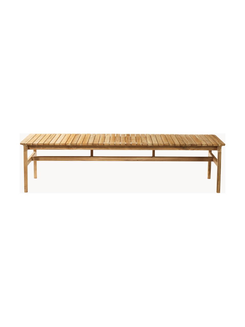 Zahradní lavice z teakového dřeva Sammen, Teakové dřevo

Tento produkt je vyroben z udržitelných zdrojů dřeva s certifikací FSC®., Teakové dřevo, Š 186 cm, H 50 cm