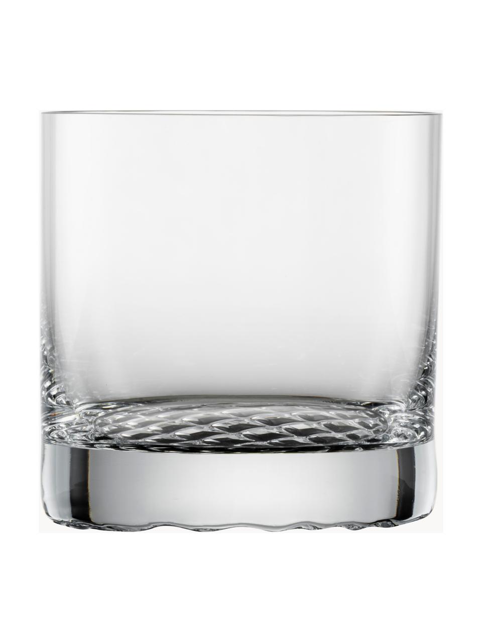 Vasos old fashioned de cristal Chess, 4 uds., Cristal Tritan, Transparente, Ø 9 x Al 9 cm, 400 ml