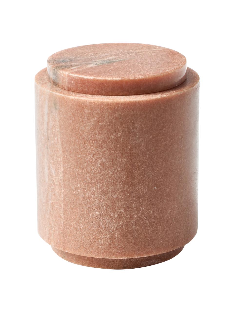 Bote de mármol Simba, Mármol, Mármol terracota, Ø 10 x Al 12 cm