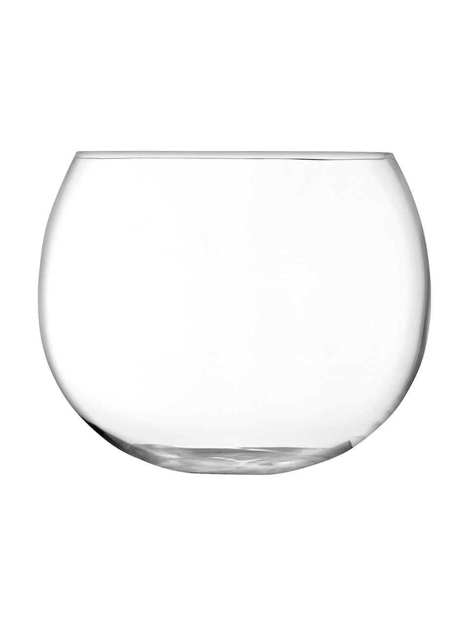 Vasos de agua de vidrio soplado Rocker, 4 uds., Vidrio, Transparente, Ø 10 x Al 8 cm, 350 ml