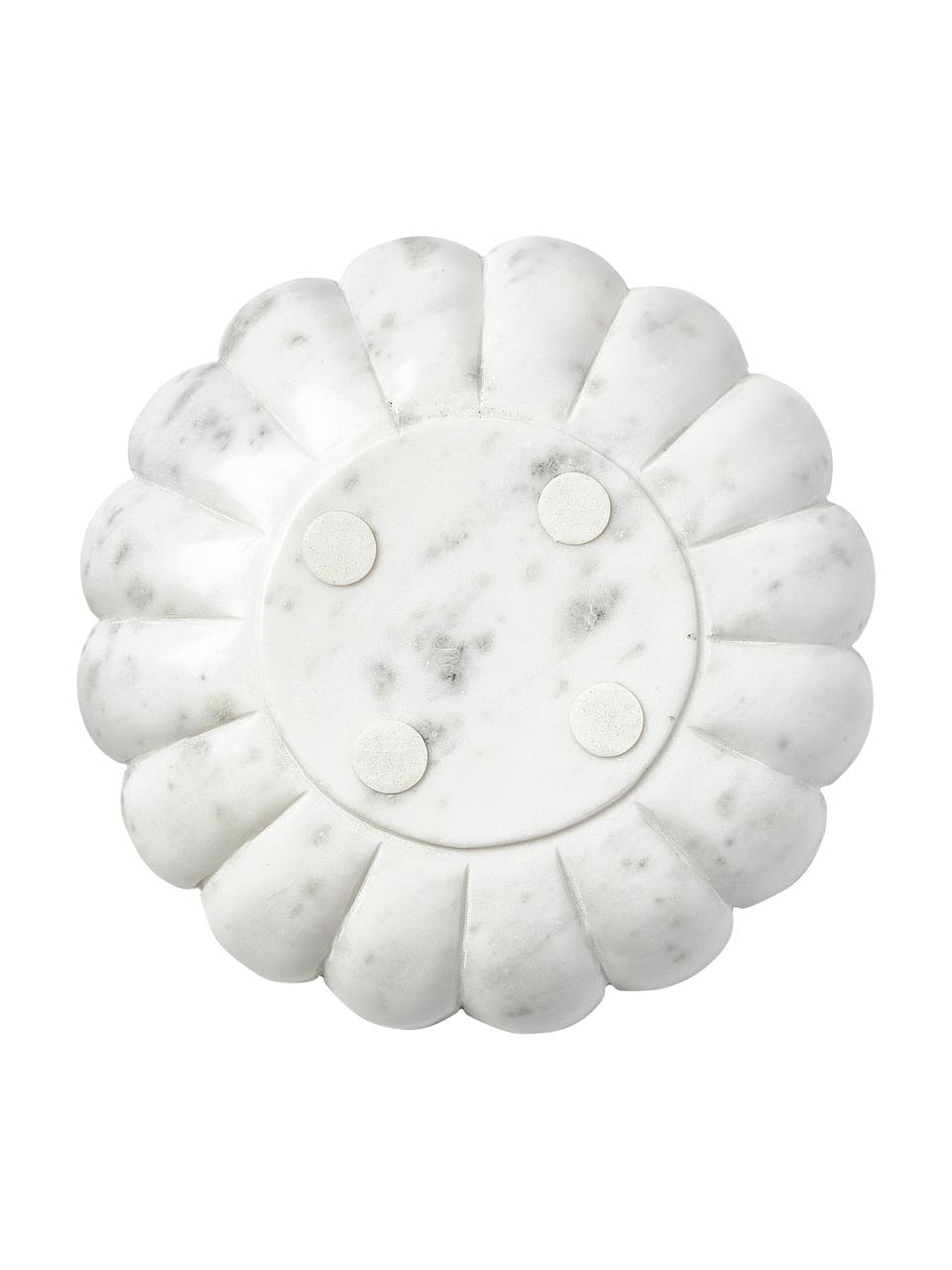 Malá dekorativní mísa z mramoru Noelia, Mramor, Bílá, Ø 23 cm, V 4 cm