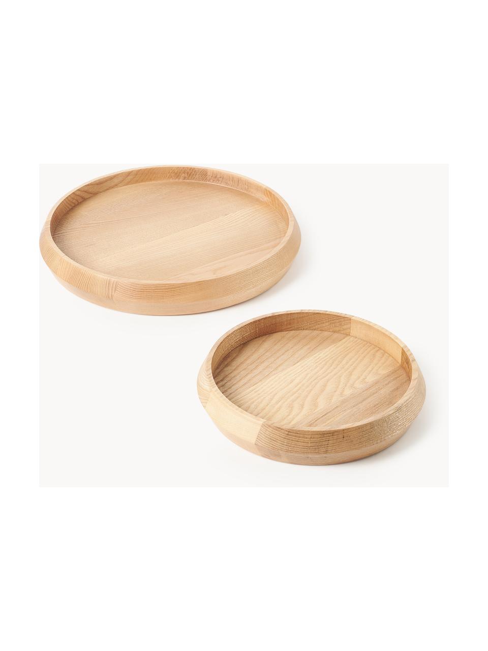 Plateaux décoratifs Copenhagen, 2 élém., Bois de frêne, laqué

Ce produit est fabriqué à partir de bois certifié FSC® issu d'une exploitation durable, Bois de frêne, Lot de différentes tailles