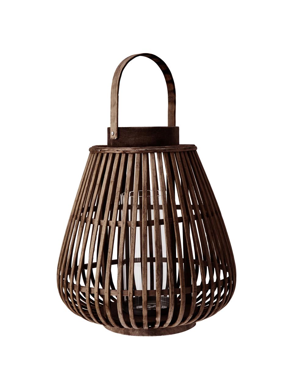 Lanterne en bambou Balu, Brun, Ø 30 x haut. 33 cm