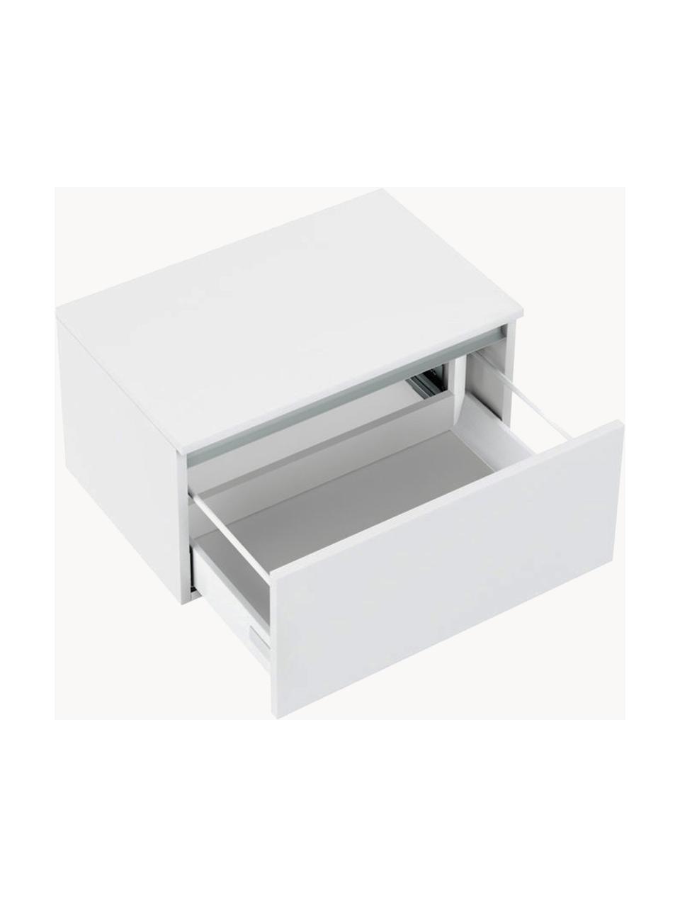 Mobile bagno Perth, larg. 70 cm, Manico: alluminio, Bianco, Larg. 70 x Alt. 37 cm