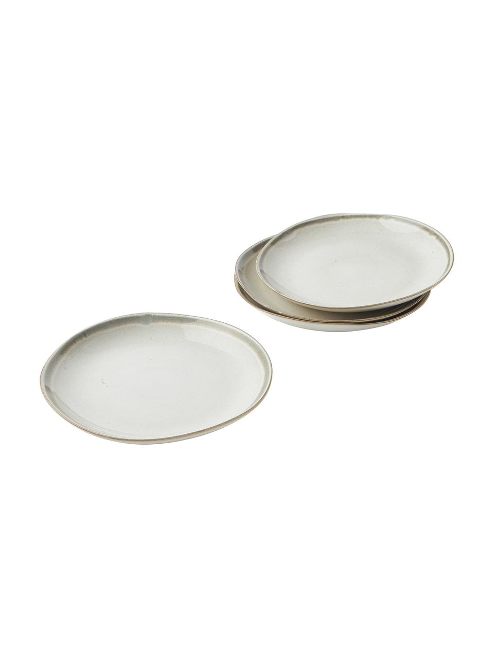 Geschirr-Set Cia mit reaktiver Glasur, 4 Personen (12-tlg.), Steingut, Beige, 4 Personen (12-tlg.)