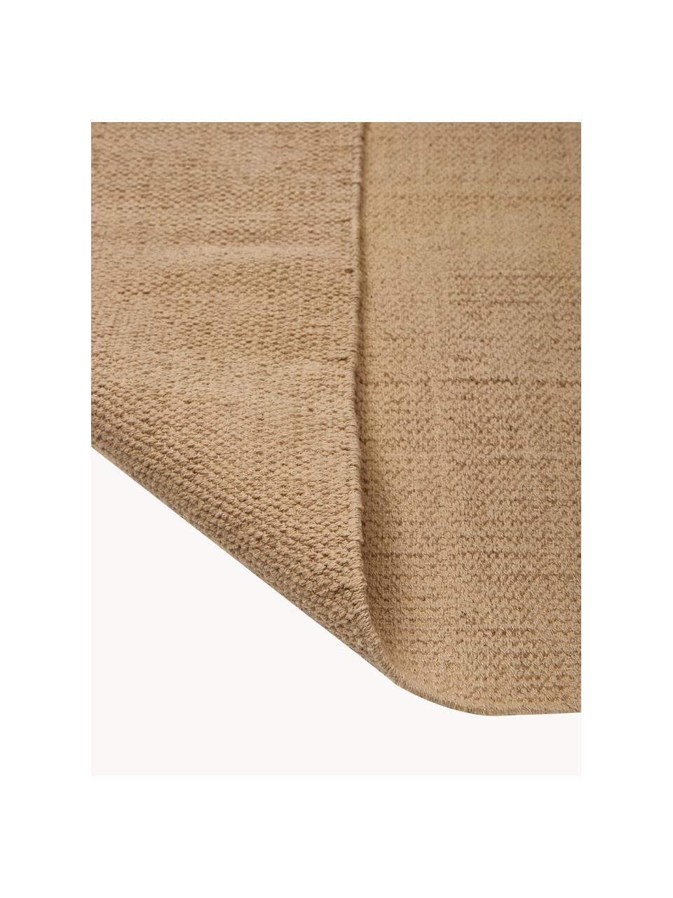 Ręcznie tkany dywan z bawełny Agneta, 100% bawełna, Jasny brązowy, S 120 x D 180 cm (Rozmiar S)