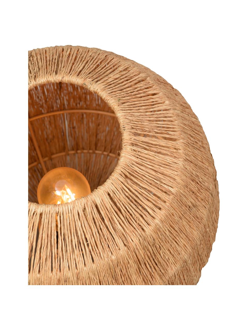 Petite lampe à poser en jute Iguazu, Beige