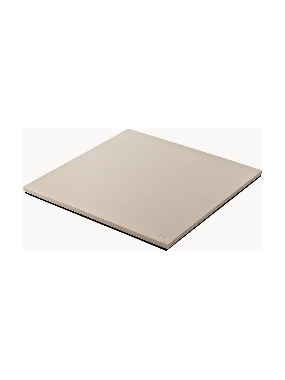 Dessous-de-plat Tile, Céramique, Beige clair, larg. 20 x prof. 20 cm