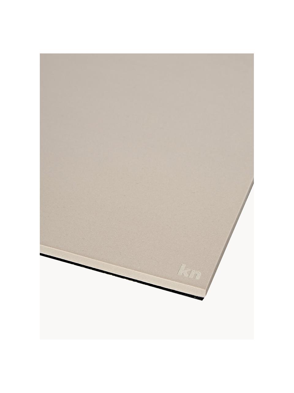 Topfuntersetzer Tile, Keramik, Hellbeige, B 20 x T 20 cm