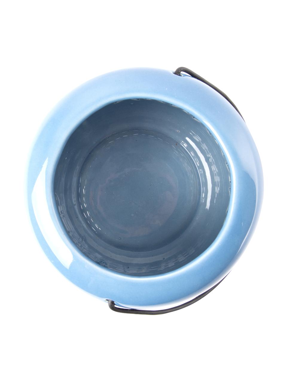Waxinelichthoudersset Shades, 3-delig, Blauw, Ø 12 x H 14 cm