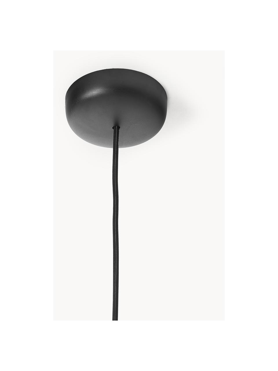Kleine Kugel-Pendelleuchte Ballbraun, Lampenschirm: Metall, beschichtet, Baldachin: Metall, beschichtet, Rostrot, Ø 18 x H 16 cm