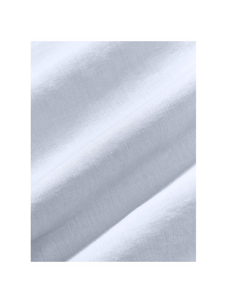 Lenzuola in lino lavato Airy, 100% lino, certificato lino europeo
Densità del filato 165 TC, qualità standard

Il lino è una fibra naturale caratterizzata da traspirabilità, resistenza e morbidezza. Il lino è un materiale rinfrescante e assorbente che assorbe e rilascia rapidamente l'umidità, rendendolo ideale per le temperature calde.

Il materiale utilizzato in questo prodotto è stato testato per le sostanze nocive e certificato secondo lo STANDARD 100 by OEKO-TEX®, 137, CITEVE., Azzurro, Larg. 240 x Lung. 280 cm