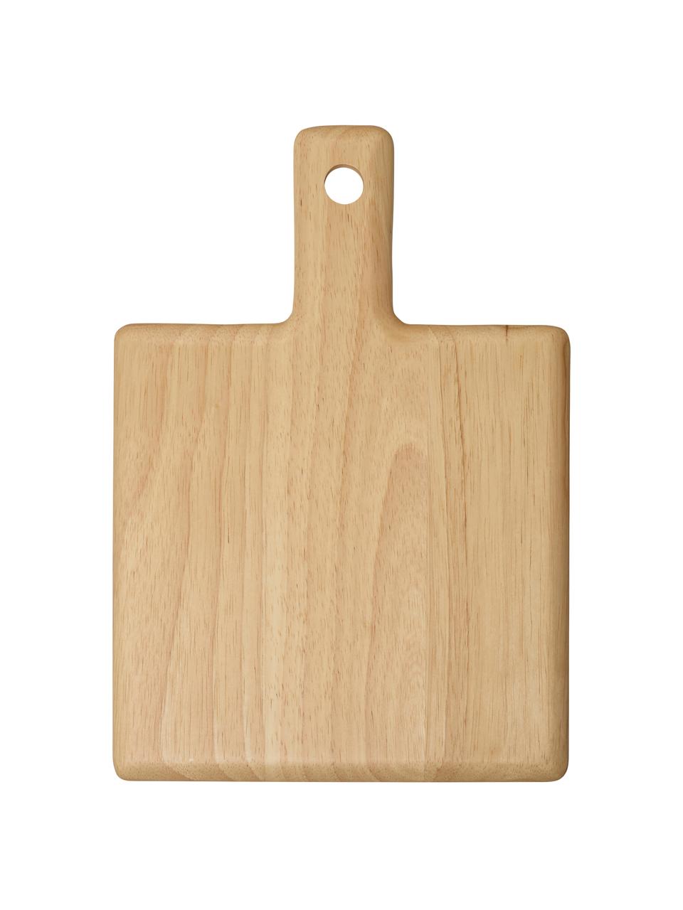 Deska do krojenia z drewna Wood Light, Drewno naturalne, Beżowy, D 23 x S 22 cm