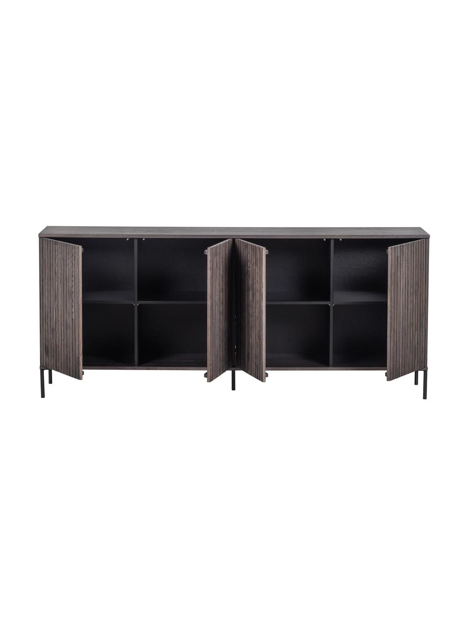 Komoda z jaseňového dreva Avourio, Jaseňové drevo, Š 200 x V 85 cm