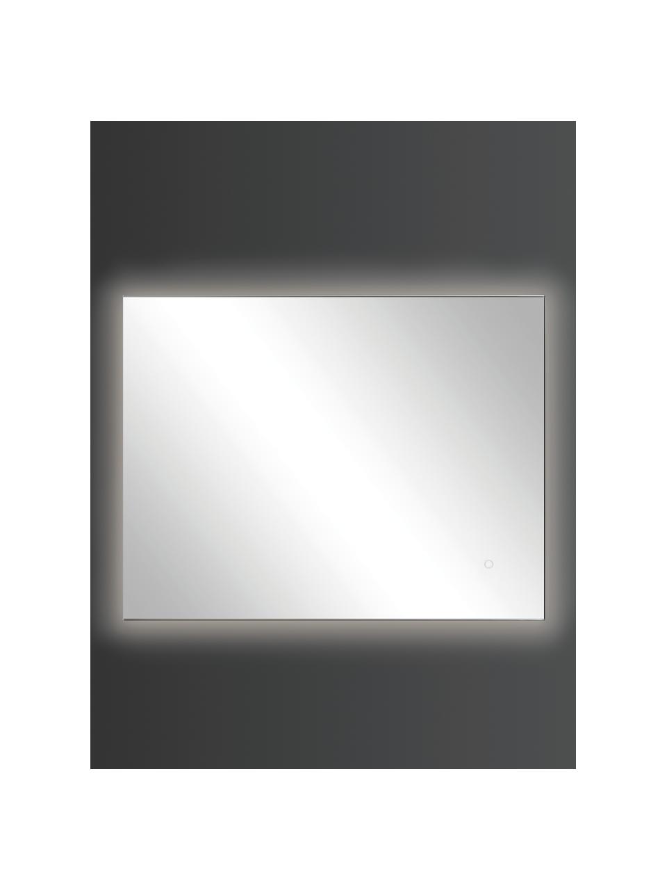 Miroir mural LED sans cadre Galaxy, tailles variées